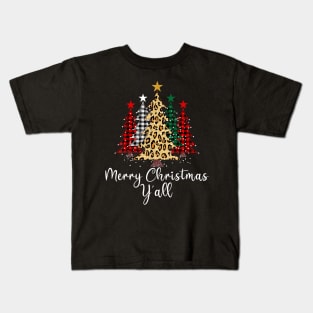 Merry Christmas Y'all Kids T-Shirt